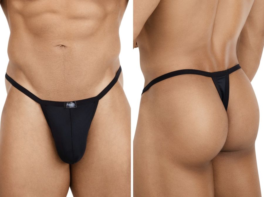 Pikante 26110 PIK 26110 Khonsu Strings in eleganter schwarzer Farbe Schwarz