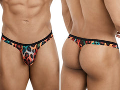 Pikante 26124 PIK 26124 Mehrfarbiger Tier-String Tanga Farbe Mehrfarbig