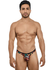 Pikante 26124 PIK 26124 Mehrfarbiger Tier-String Tanga Farbe Mehrfarbig