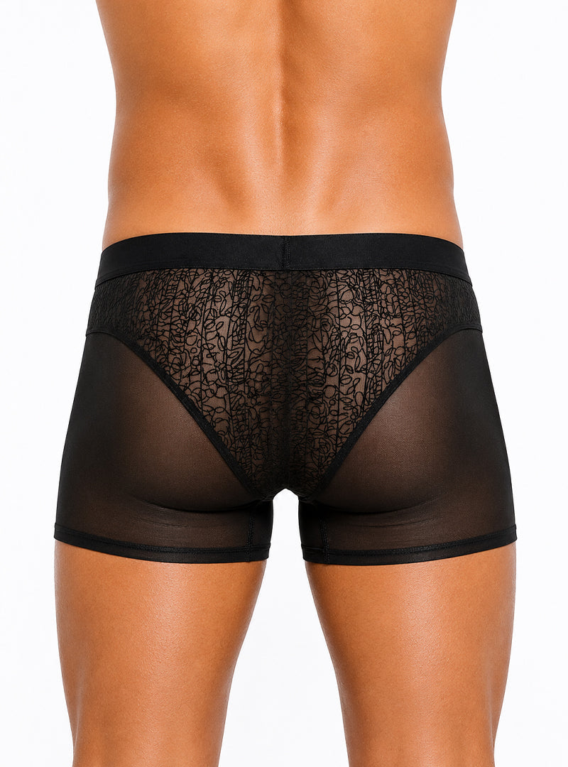 Pride USA Men's Venice Lace Trunk Underwear