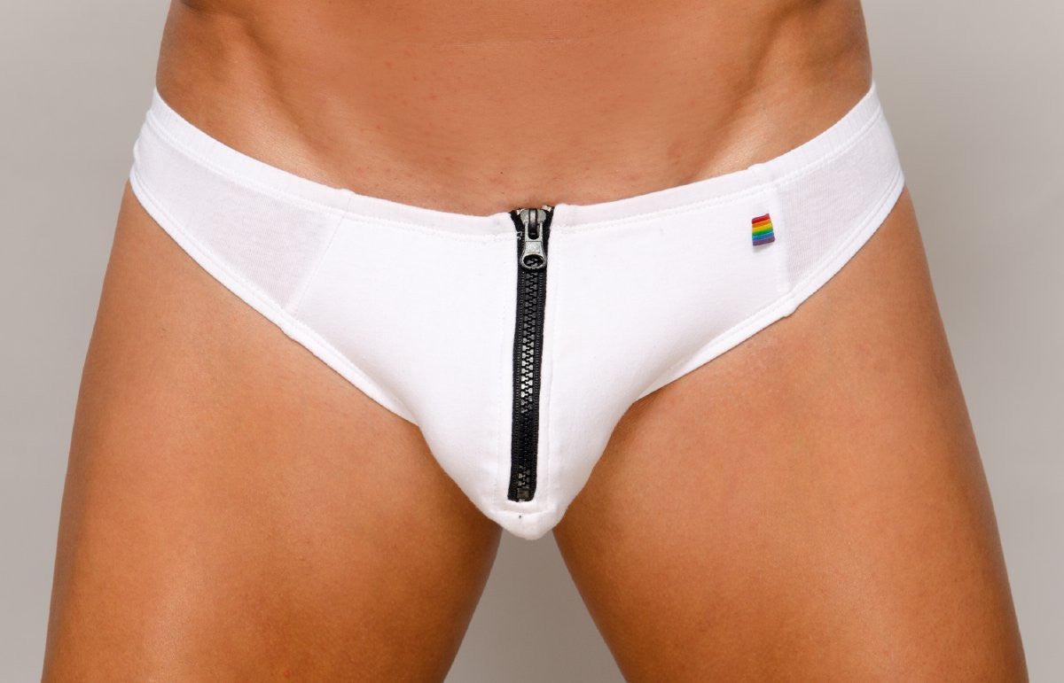 Pride Zip It Thong