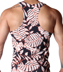 Prisma Black Tank back view by Gigo Underwear