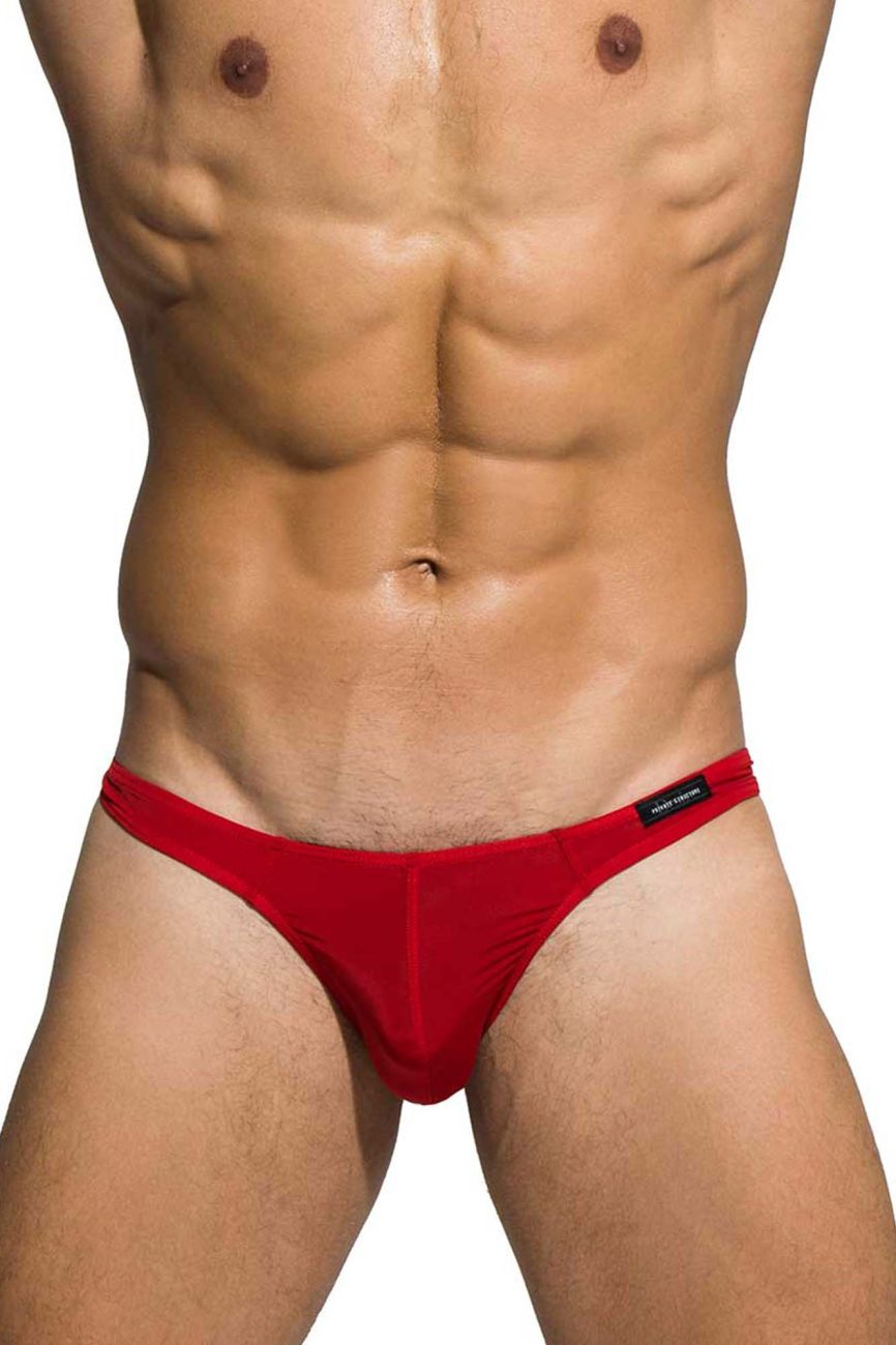 Private Structure DGEMU3545BT Desire Glaze Thong Color Red