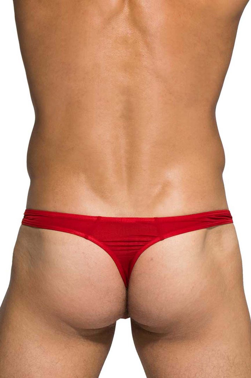 Private Structure DGEMU3545BT Desire Glaze Thong Color Red