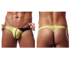 Private Structure DGUY4025 Desire Glaze G-String Color Yellow