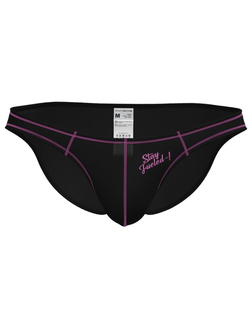 Private Structure EPUS4563 Prime Eutopia Bikini Brief Color Charcoal