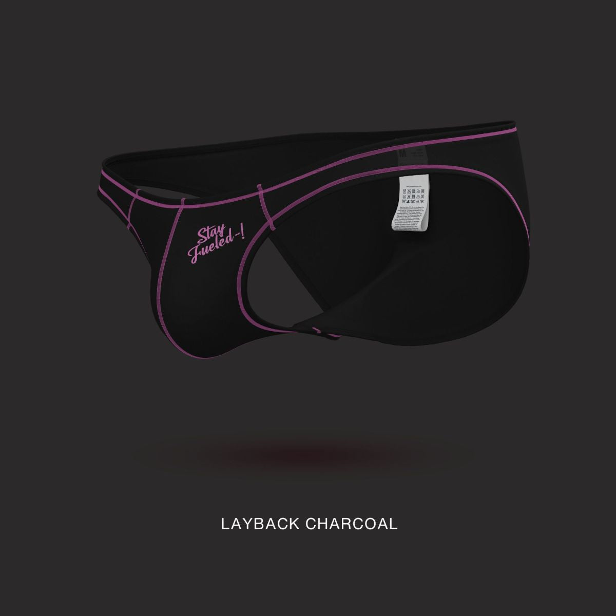 Private Structure EPUS4563 Prime Eutopia Bikini Brief Color Charcoal