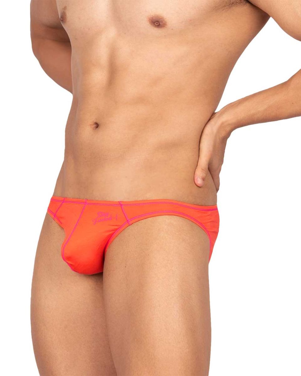 Private Structure EPUS4563 Prime Eutopia Bikini Brief Color Tangarine