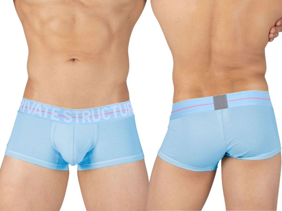 Private Structure MOUX4103 Mo Lite Mid Waist Trunk Color Blue