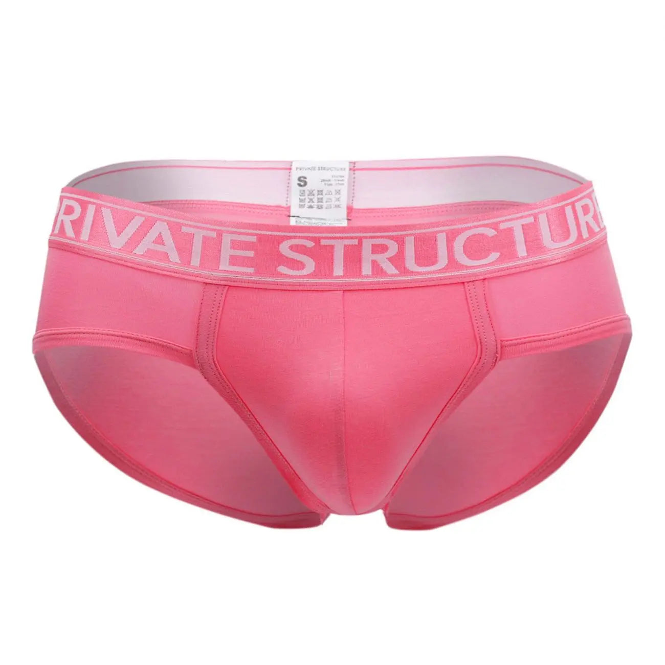 Private Structure Sous-vêtements homme PBUZ3748 Caleçons courts Platinum Bamboo Contour couleur Blush