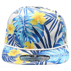 CA-RIO-CA Hawaii Floral Rope Hat in assorted colors