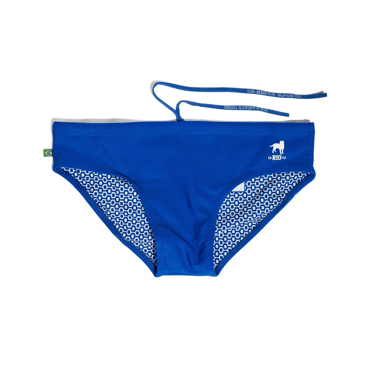 CA-RIO-CA Brief Cut Solids Sunga - Male Bathing Suit