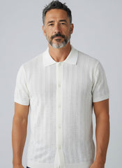 Smash Shirts Men's Smash S/S Knit Button Down Shirt