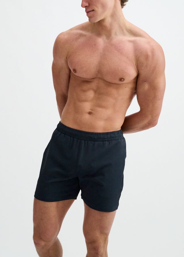 ST33LE Performance-Shorts aus strukturiertem Mesh-Stretch – Farngrün