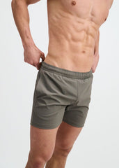 ST33LE Textured Mesh Stretch Performance Shorts - Concrete