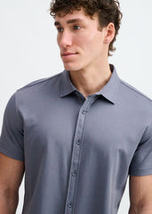 ST33LE Stretch Knit Shirt - Gravel