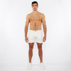 JAQUARD STRETCH KNIT CHINO SHORTS
