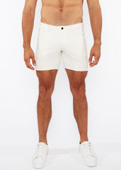 JAQUARD STRETCH KNIT CHINO SHORTS