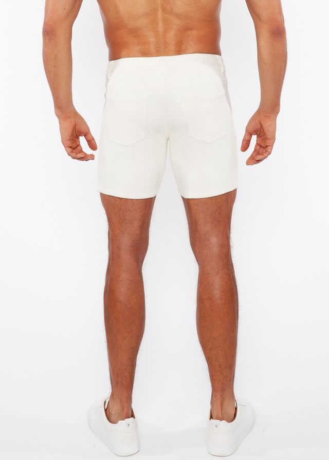 JAQUARD STRETCH KNIT CHINO SHORTS