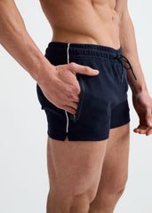 ST33LE 3.5" Stretch Short W/ Contrast Piping - Navy