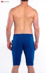 Go Softwear 4764 Men's L. A. Wash Yoga Short - Royal Blue