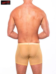 AMERICAN JOCK 3123 Men's Intimates Nude Mesh Trunk - Nude