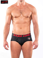 Hard Core 3902 Men's Suck it Piggy Brief - Black