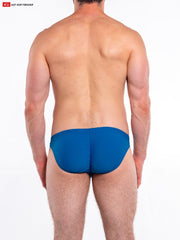 Go Softwear 4502 Men's Napoli 'Buns' Bikini Swim - Deep Water Blue