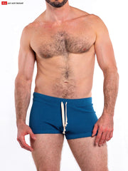 Go Softwear 4624 Men's So Cal 8" Lounge Short - Lyon Blue