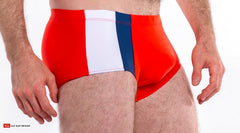 Go Softwear 4520 Men's Napoli Posing Swim Trunk - Golden Poppy