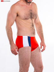 Go Softwear 4520 Men's Napoli Posing Swim Trunk - Golden Poppy