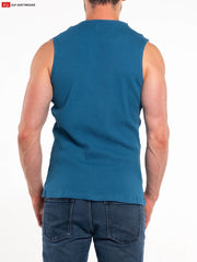 Go Softwear 4631 Men's So Cal Sleeveless Tee - Lyon Blue