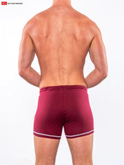 Go Softwear 4641 Men's 9" Sport Short w/Pockets - Cardinal