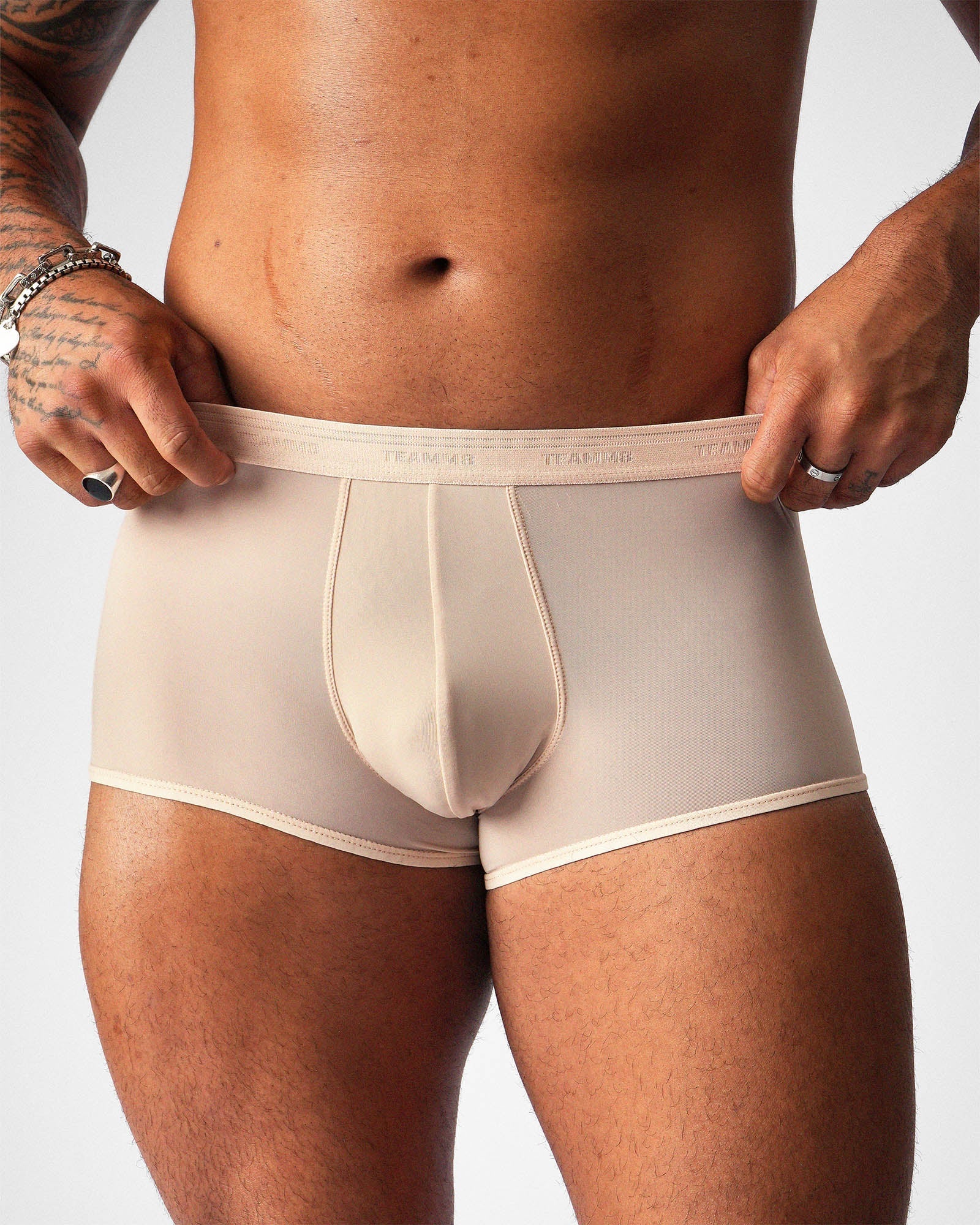teamm8 Herren Allure Sheer Trunk - Husk