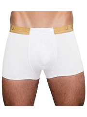 Tartarus Men's Monaco Trunk - 2Pc Pack (White & Red)