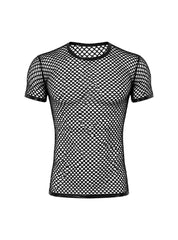 Tartarus Men's Fishnet T-Shirt, Lightweight Tee