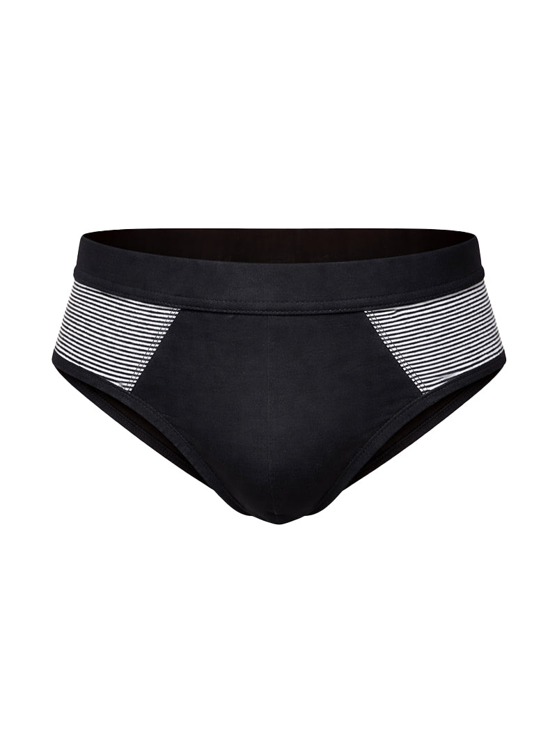 Tartarus Striped Cotton Brief