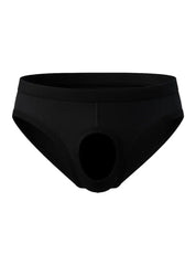 Tartarus Ultra-Stretch-Slip für Herren mit offenem Schritt, auffällige Unterwäsche
