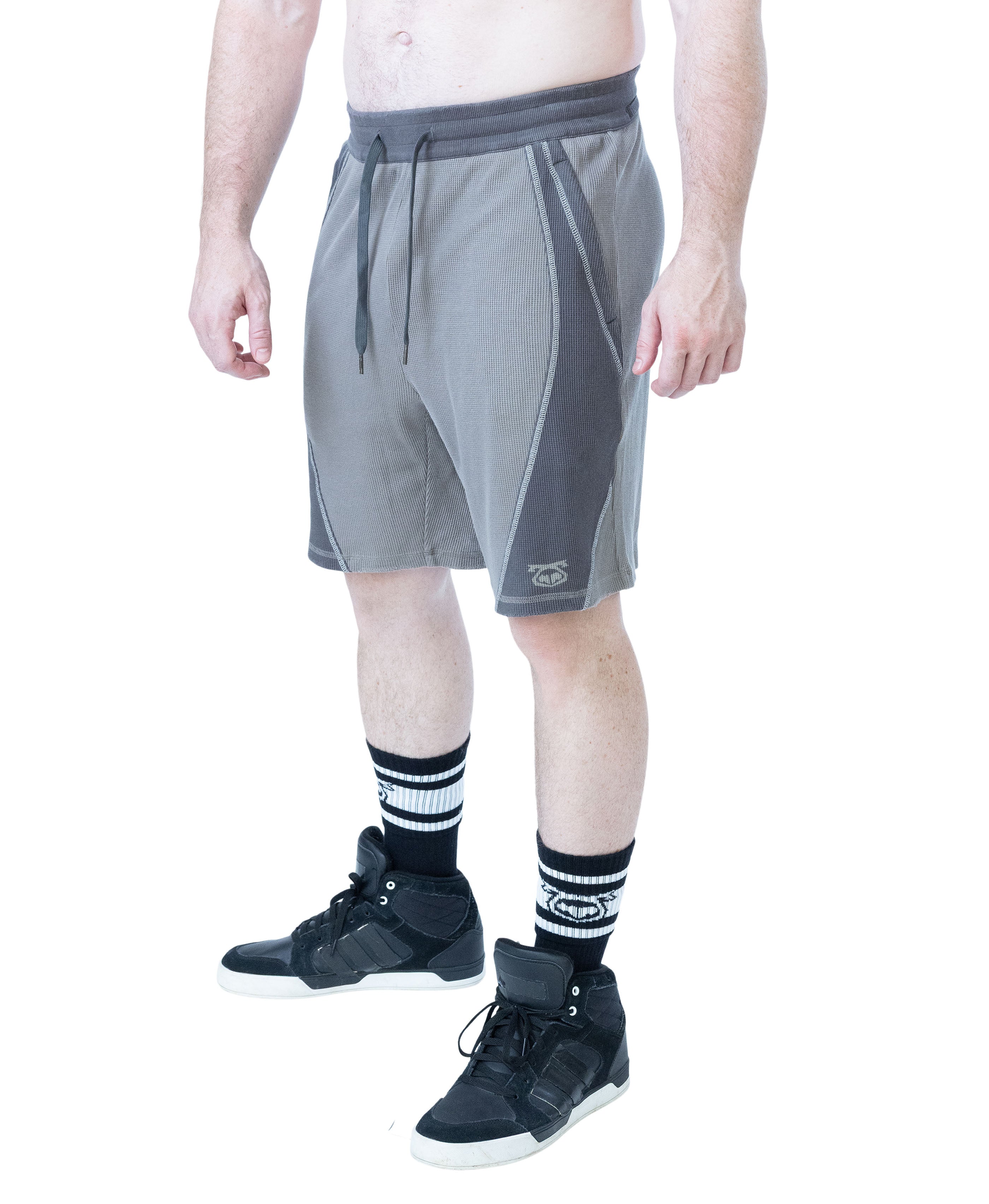 Short thermique classique pour homme Nasty Pig - Gris requin/Gris fossile