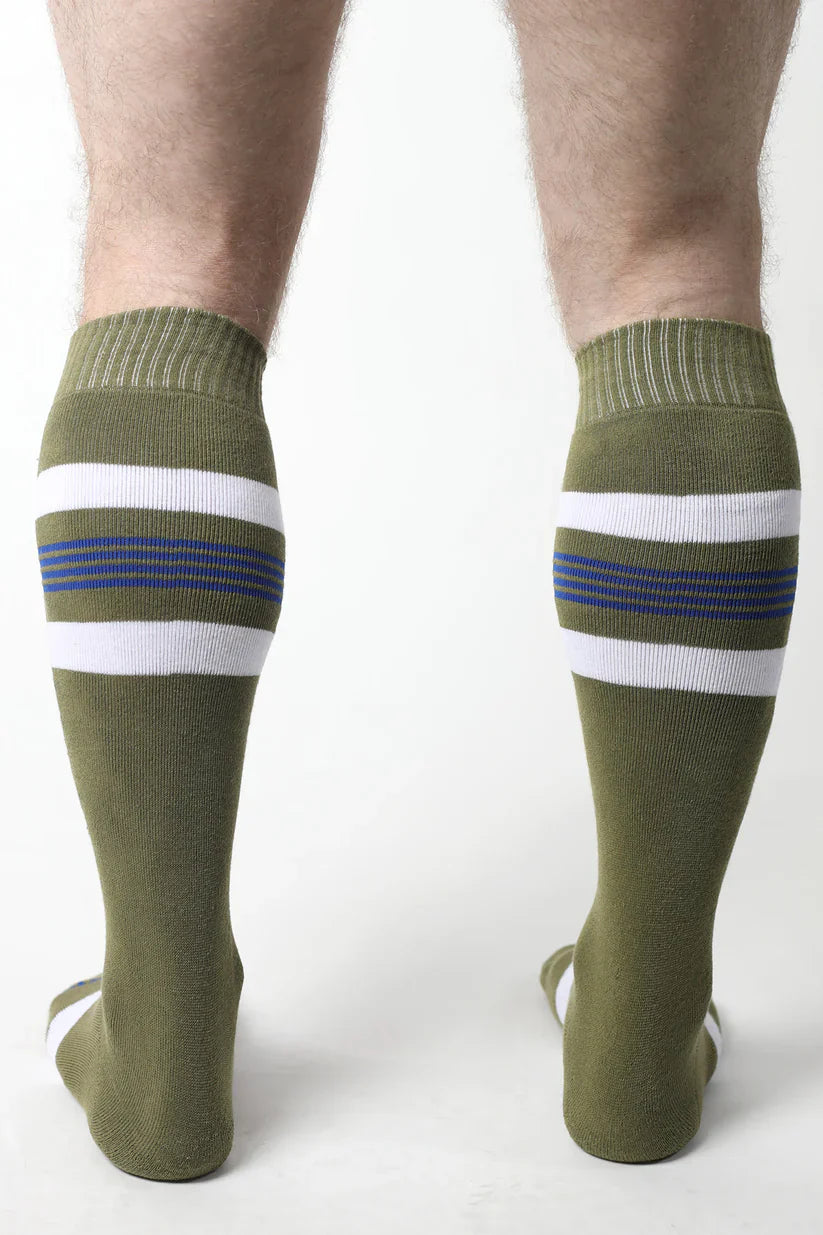 TIGHT END KNEE HIGH SOCKS - 4 COLORS