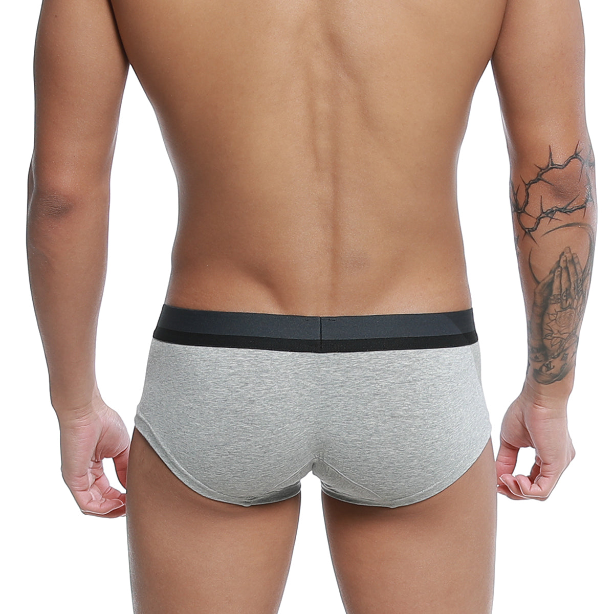 U-Station Nano Boxer Brief Gray U0015-020