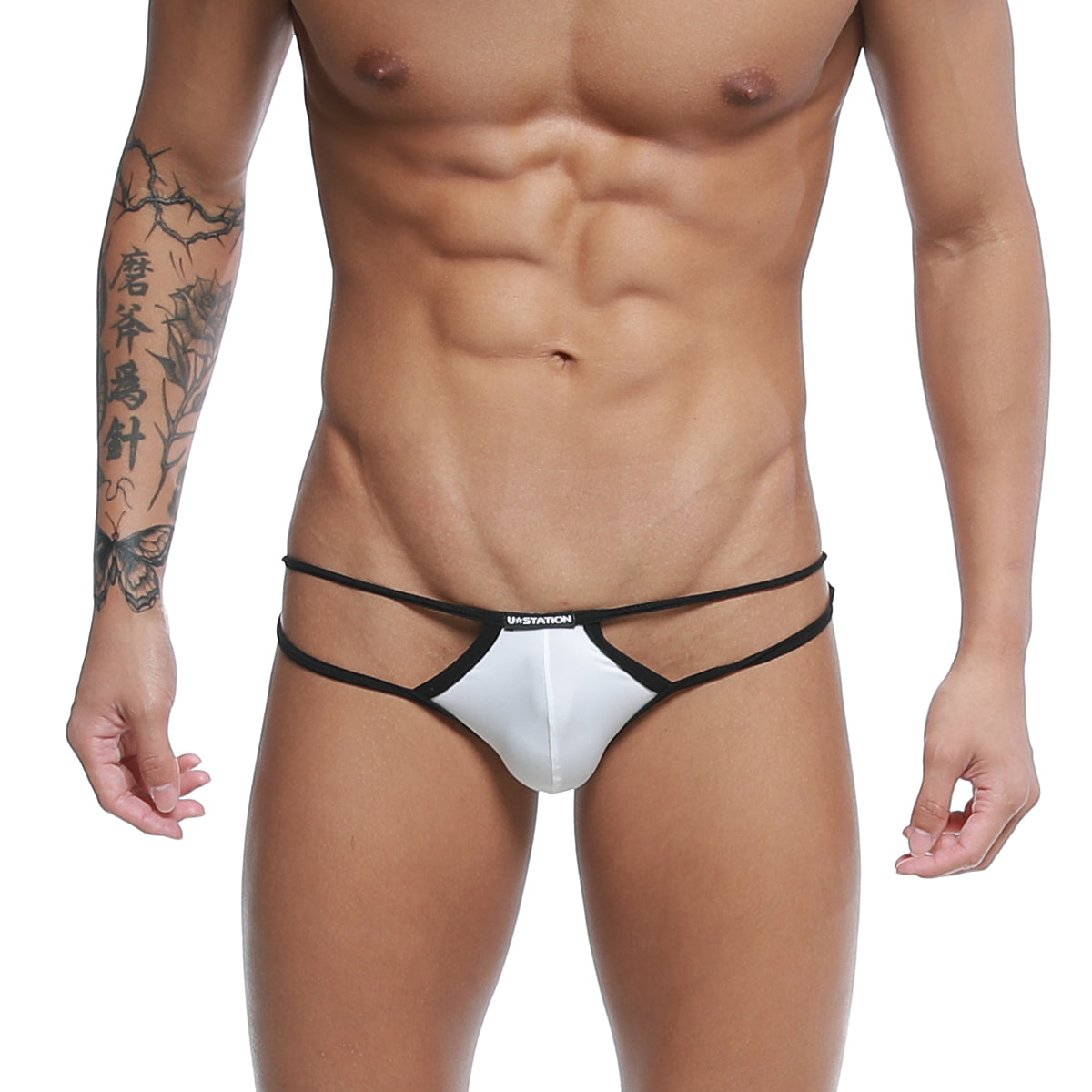 U-Station Skeleton Bikini White U0062-100