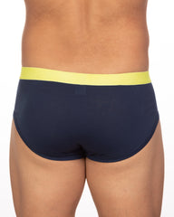 Undergear Men's Essential Stan Two-Tone Brief