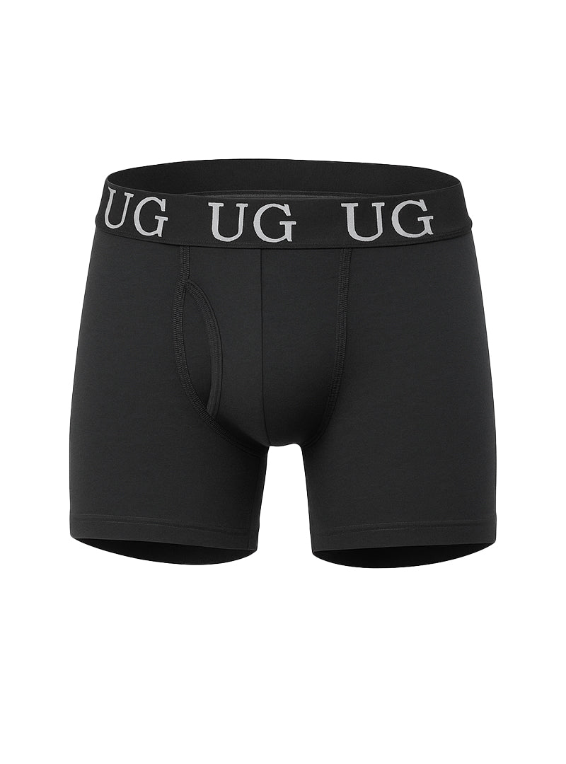 Undergear Fly Front Cotton Boxer Brief