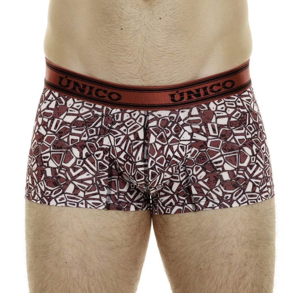 Unico 24010100103 Boxer Dechado Couleur 89-Rouge