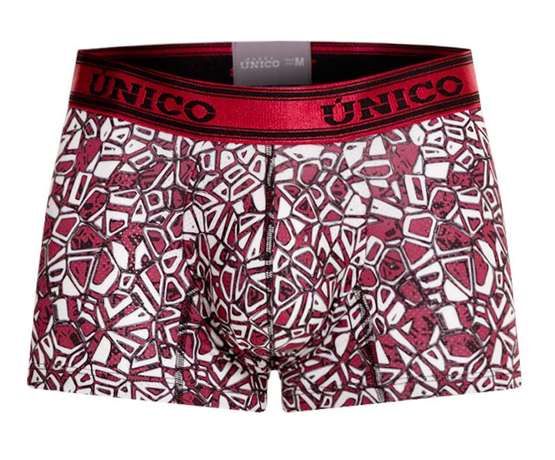 Unico 24010100103 Boxer Dechado Couleur 89-Rouge