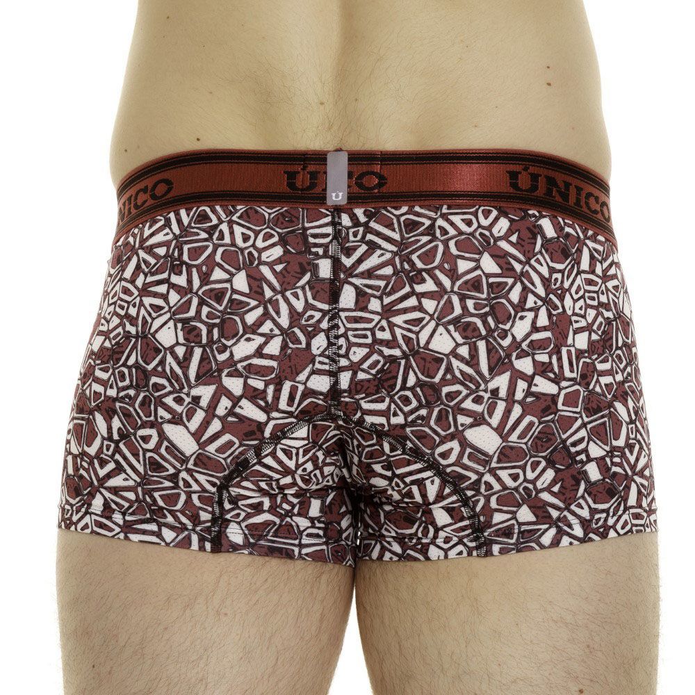 Unico 24010100103 Boxer Dechado Couleur 89-Rouge