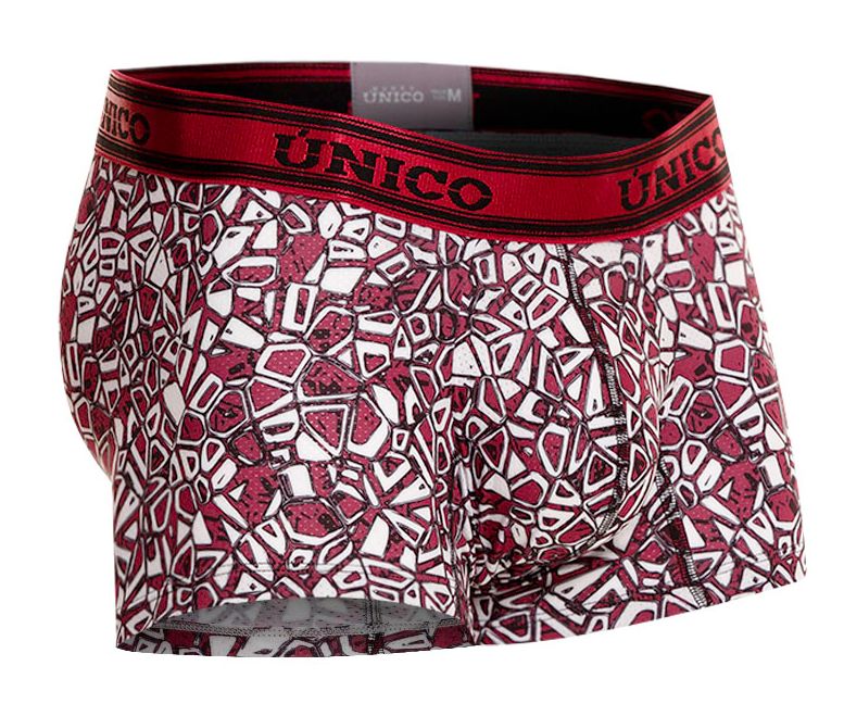 Unico 24010100103 Boxer Dechado Couleur 89-Rouge