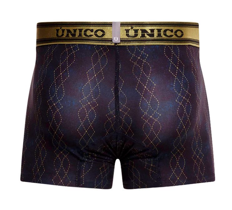 Unico 24020100106 Boxer Laca Couleur 46-Noir