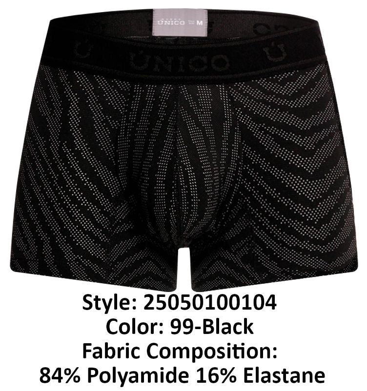 Boxer Unico 25050100104 Zelmur, couleur : 99 - Noir